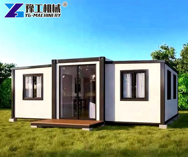 Durable Modular Container House in a remote location