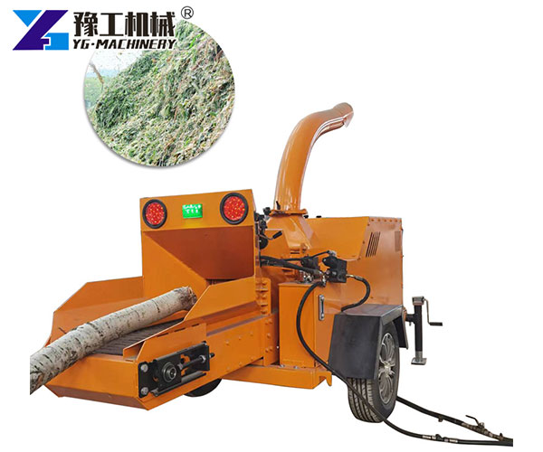 Heavy-duty Industrial Wood Shredder for biomass material