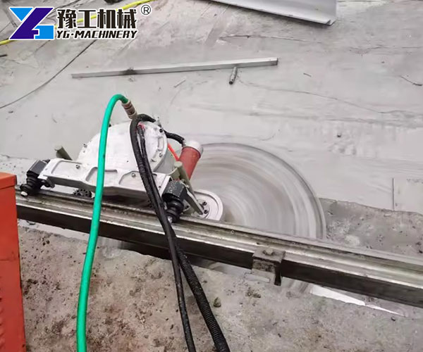 High precision concrete wall saw machine