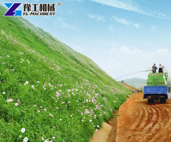 Hydroseeding Machine for lawn planting