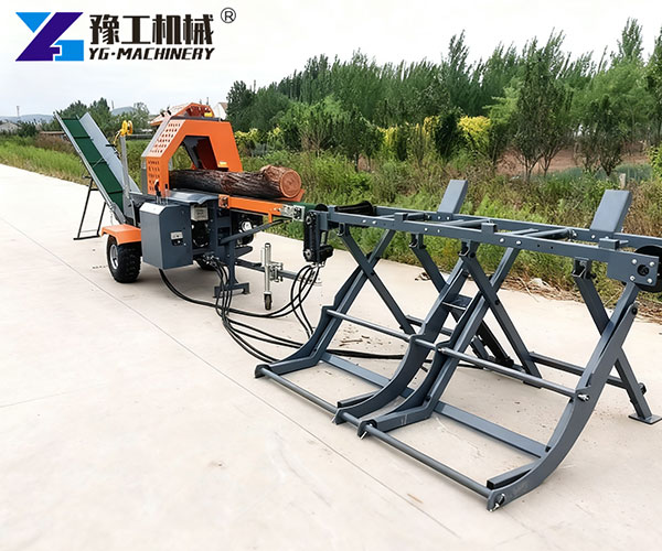 Industrial wood splitting machine for sale