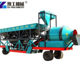 Mobile Concrete Batching Plant for Road Projects