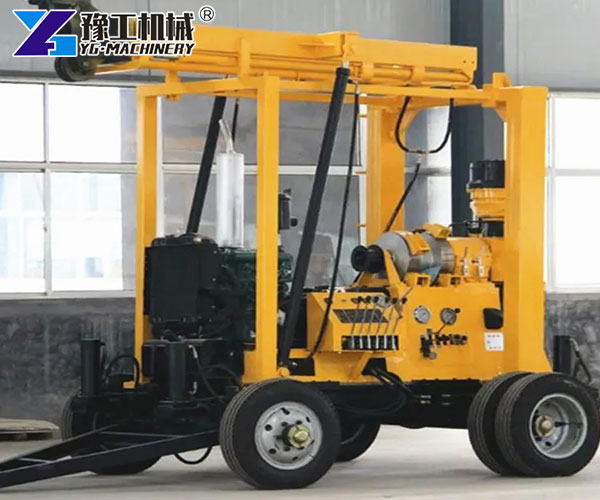 Mobile diamond core drilling rig by YG