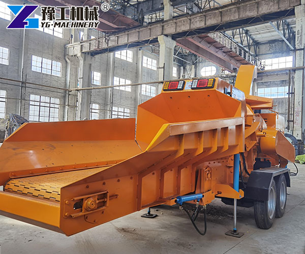 New Industrial Wood Shredder with large feed opening