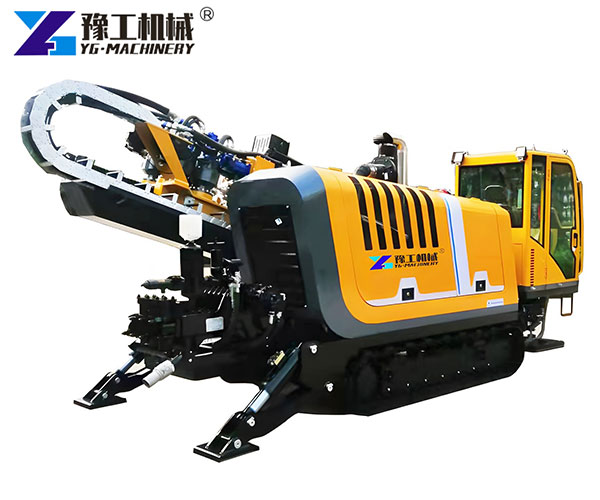 Powerful HDD drilling machine with a diesel engine