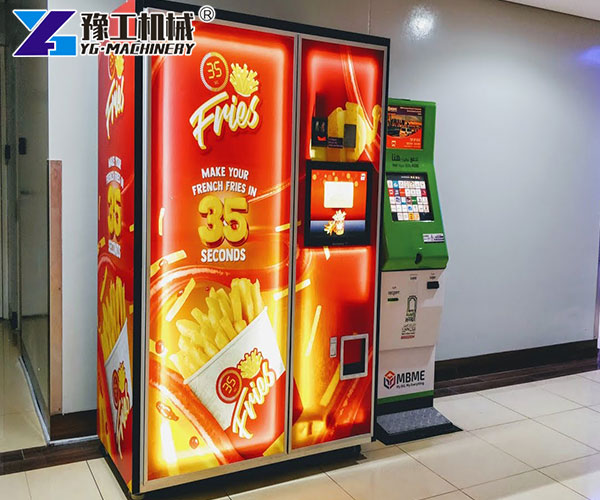 Self-service fries maker with smart payment
