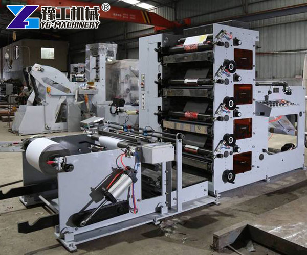 Automatic cup printing machine section