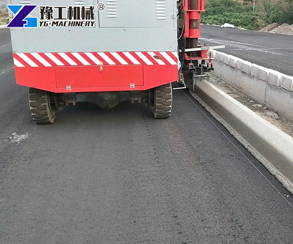 custom curb mold for slipform machine