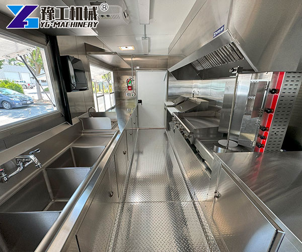 Custom Taco Trailers Cooking Equipment Layout
