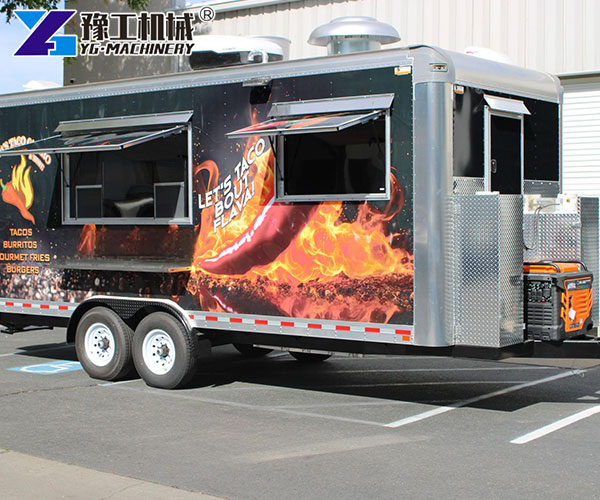 Custom Taco Trailers Stainless Steel Interior
