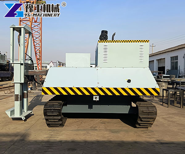 Highway barrier machine for road projects
