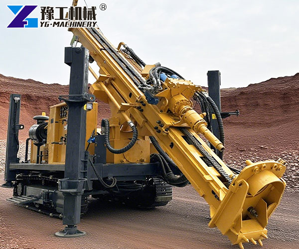 Mineral exploration drill rig hard rock