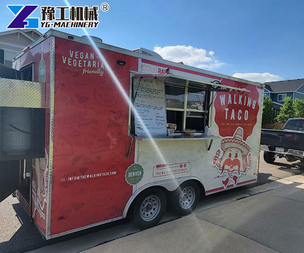 Mobile Taco Business Outdoor Setup