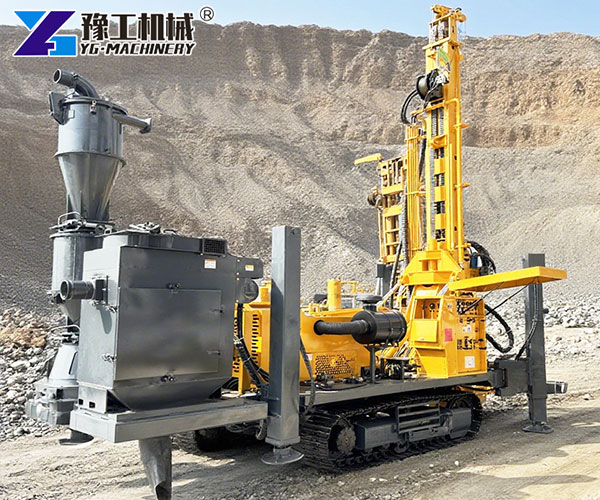 RC Drill Rig for Sale on rugged terrain