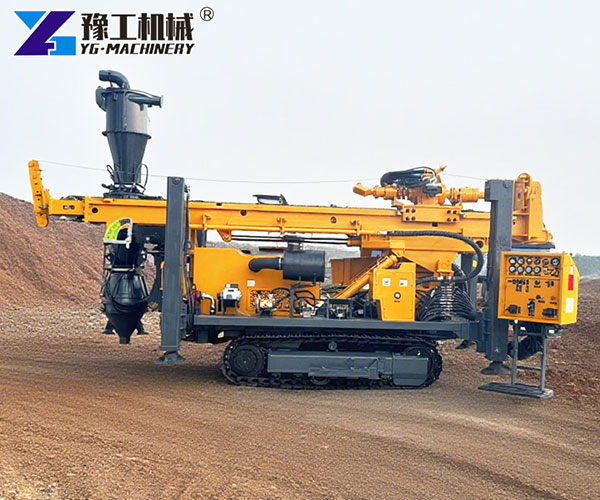 RC Drill Rig working on exploration site