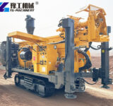 RC drilling machine with strong chassis