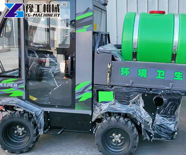 ride on snowplow winter road cleaning