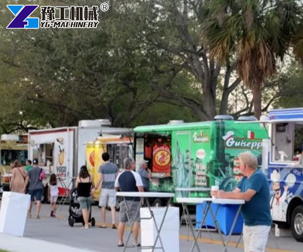 Street Taco Concession Trailer Night Market