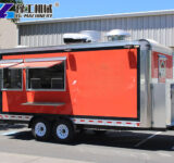 Street Taco Concession Trailer Serving Window