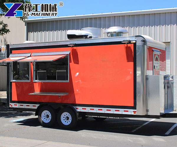 Street Taco Concession Trailer Serving Window
