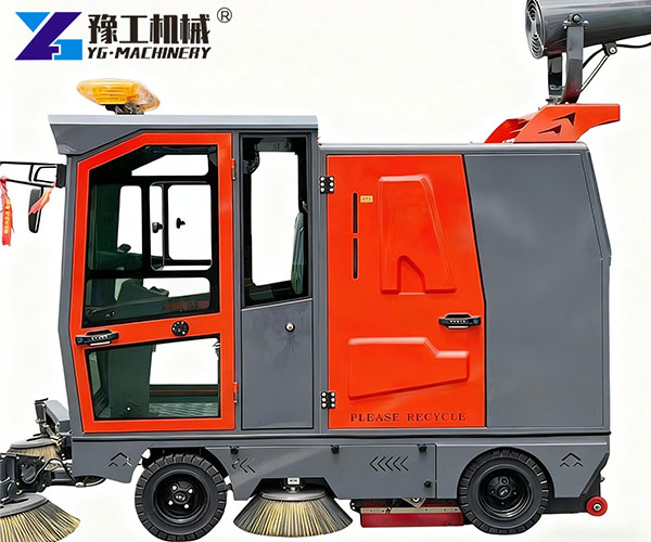 YG electric road sweeper for quiet cleaning