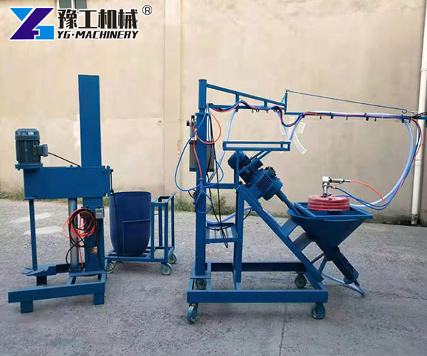 YG GRC spray machine in Malaysia