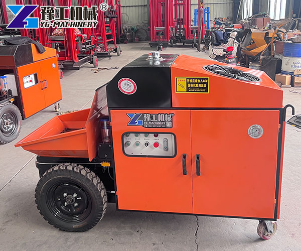 compact concrete pumping machine for sale