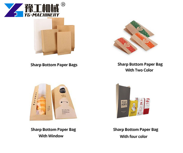 food packaging pinch bottom paper bags