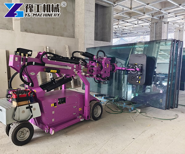 glass lifting machine for installation