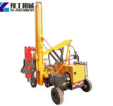 Guardrail post driver for sale road use