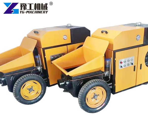 mini concrete pump for sale from YG