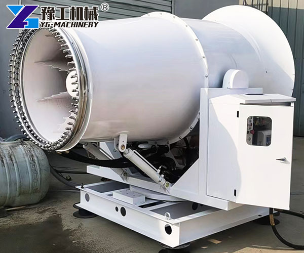 Mist cannon for urban demolition