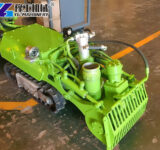 oil tank cleaning robot inside storage tank