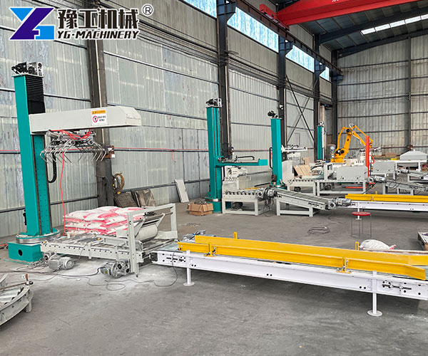 industrial robot palletizer machine