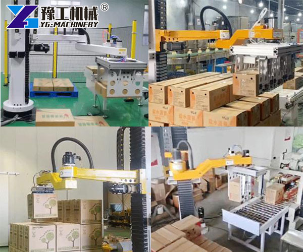 robotic palletizer for boxes palletizing