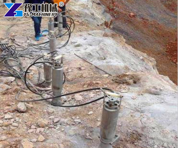 rock splitter for sale site operation