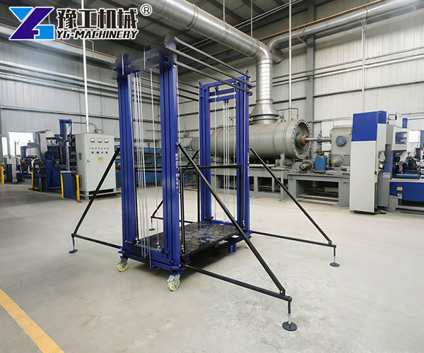 Scaffold material hoist for construction