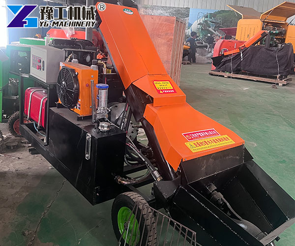 small concrete pump for construction work