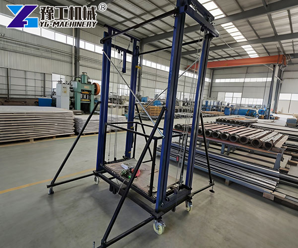 Table lift scaffolding for wall work