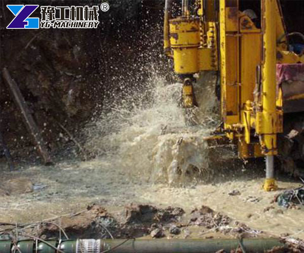 deep water drill rig drilling site