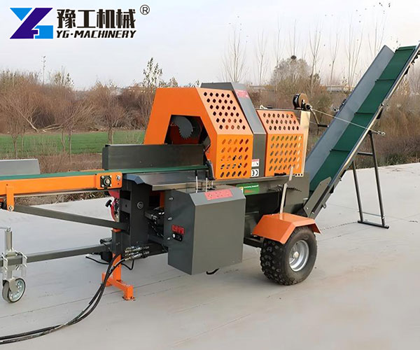 Heavy-duty log splitter for firewood