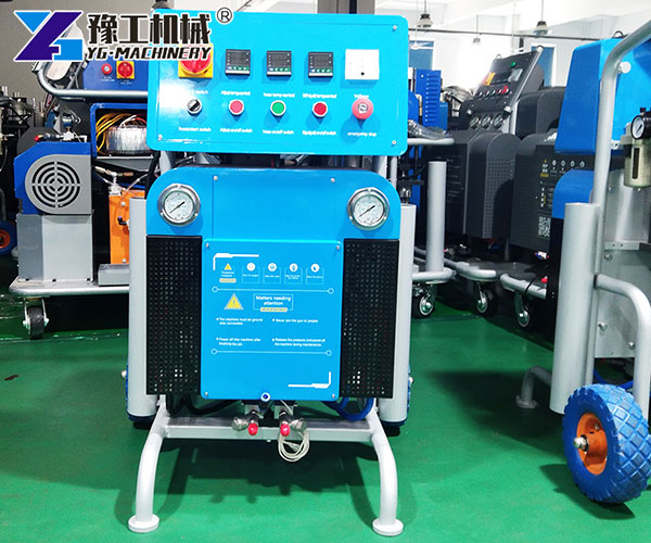 Polyurea spray machine for flooring