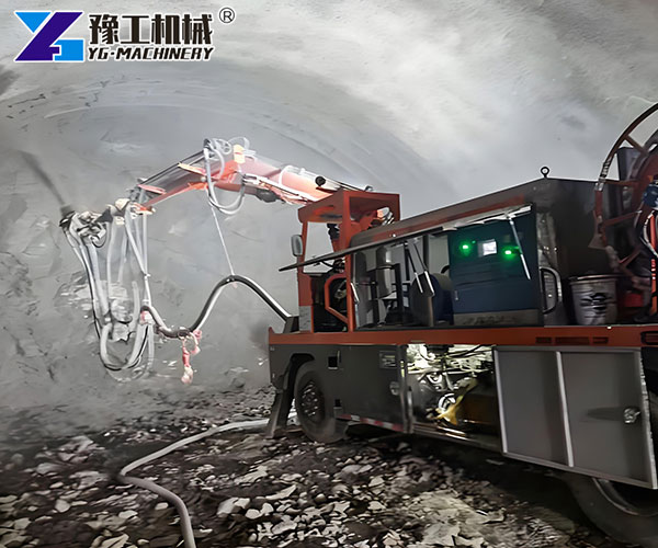 Shotcrete Truck Underground Tunnel Construction