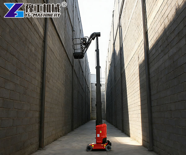 vertical mast lift narrow aisle