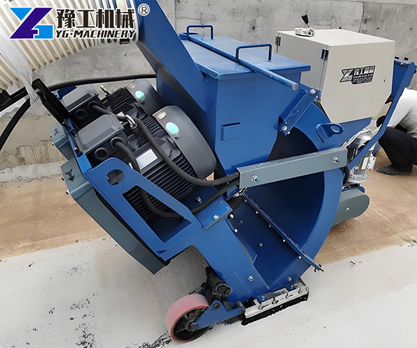 Road shot blaster exported to Malaysia