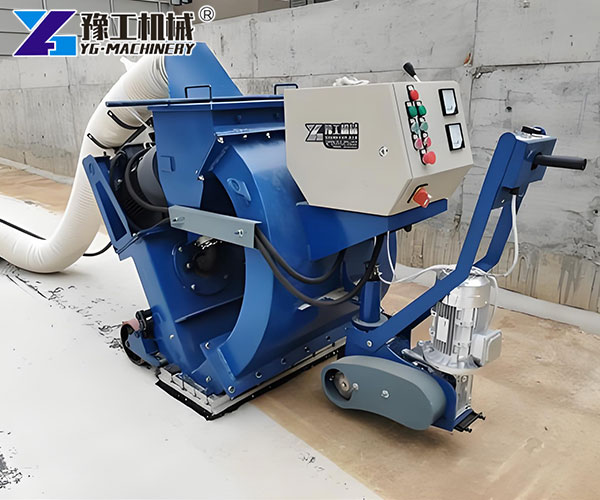 Road surface preparation machine operation