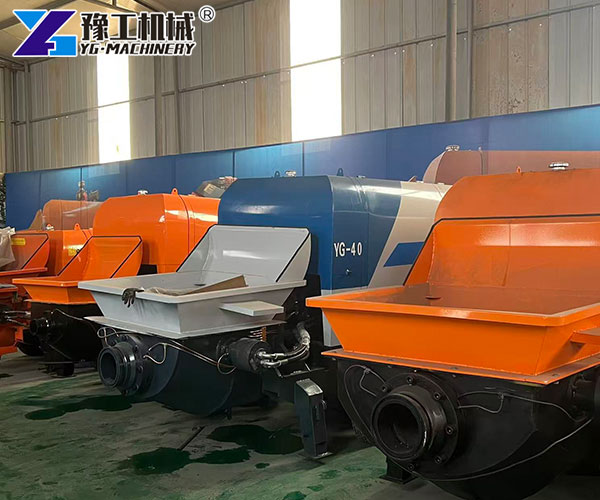 concrete pumping equipment supplier factory production