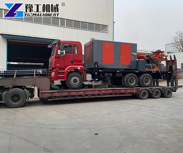 Water Drilling Rig Truck Transport