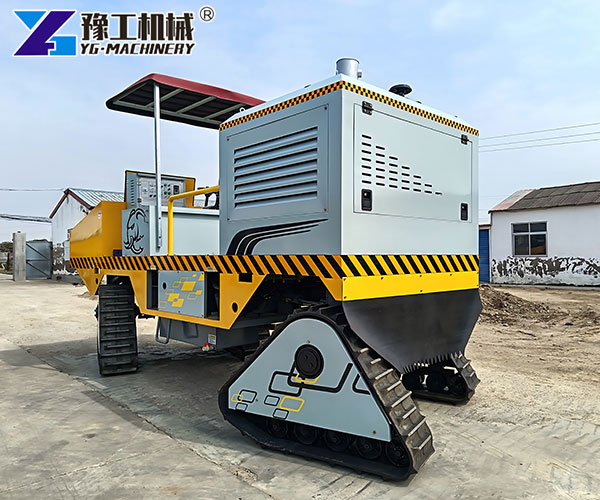 urban road curb and gutter machine